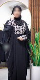 مانتو عبایی زنانه فری سایز