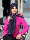 روسری زنانه نخی وال ترک قواره ۱۴۰