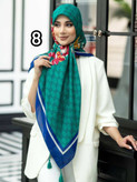 روسری زنانه نخی وال ترک قواره ۱۴۰