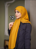 روسری زنانه نخی ژاکارد قواره 140دور دست دوز طرح لوزی