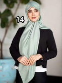 روسری زنانه نخی ژاکارد قواره 140دور دست دوز طرح لوزی