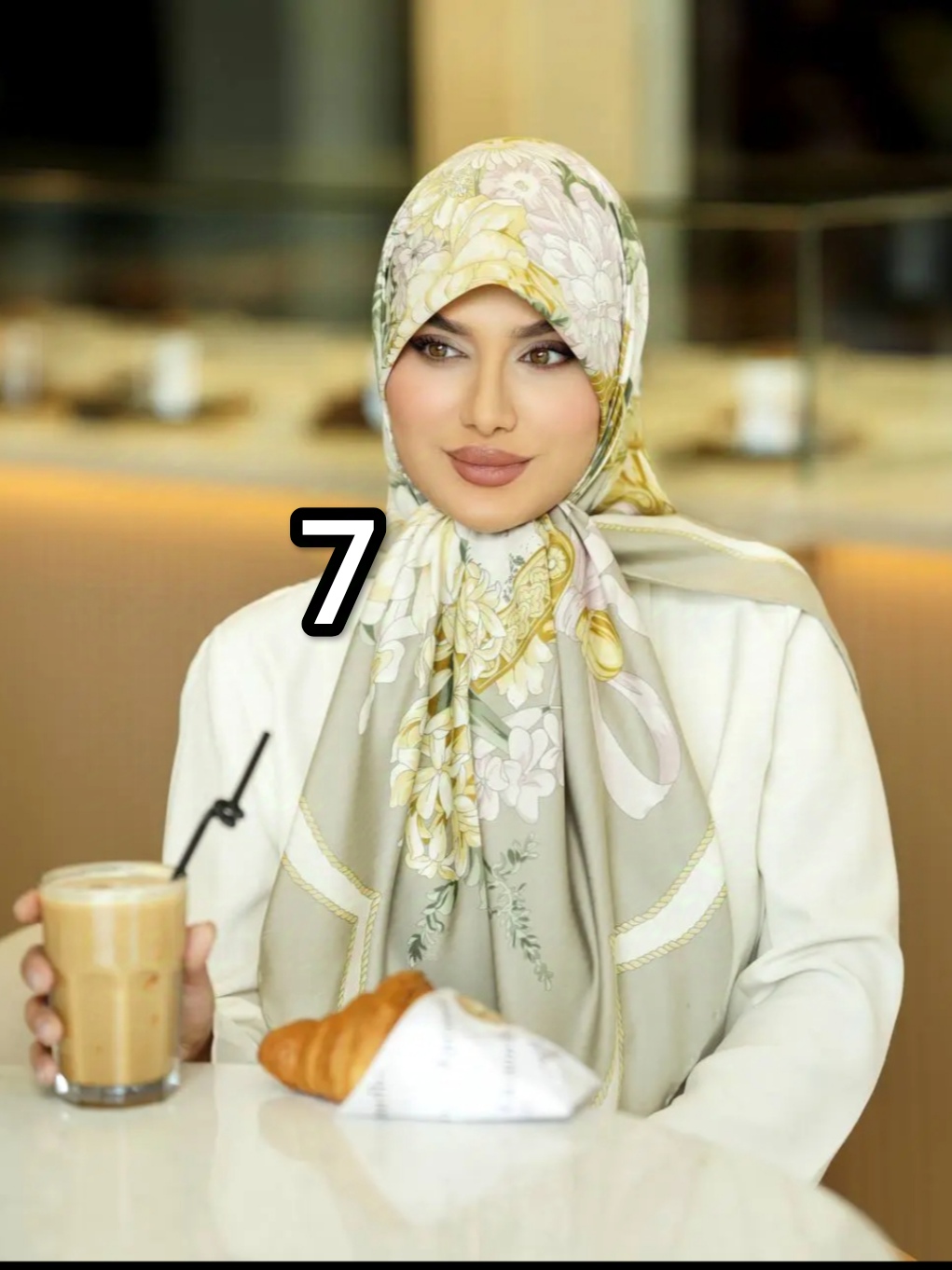 روسری زنانه مجلسی ابریشم ژاکارد قواره 140