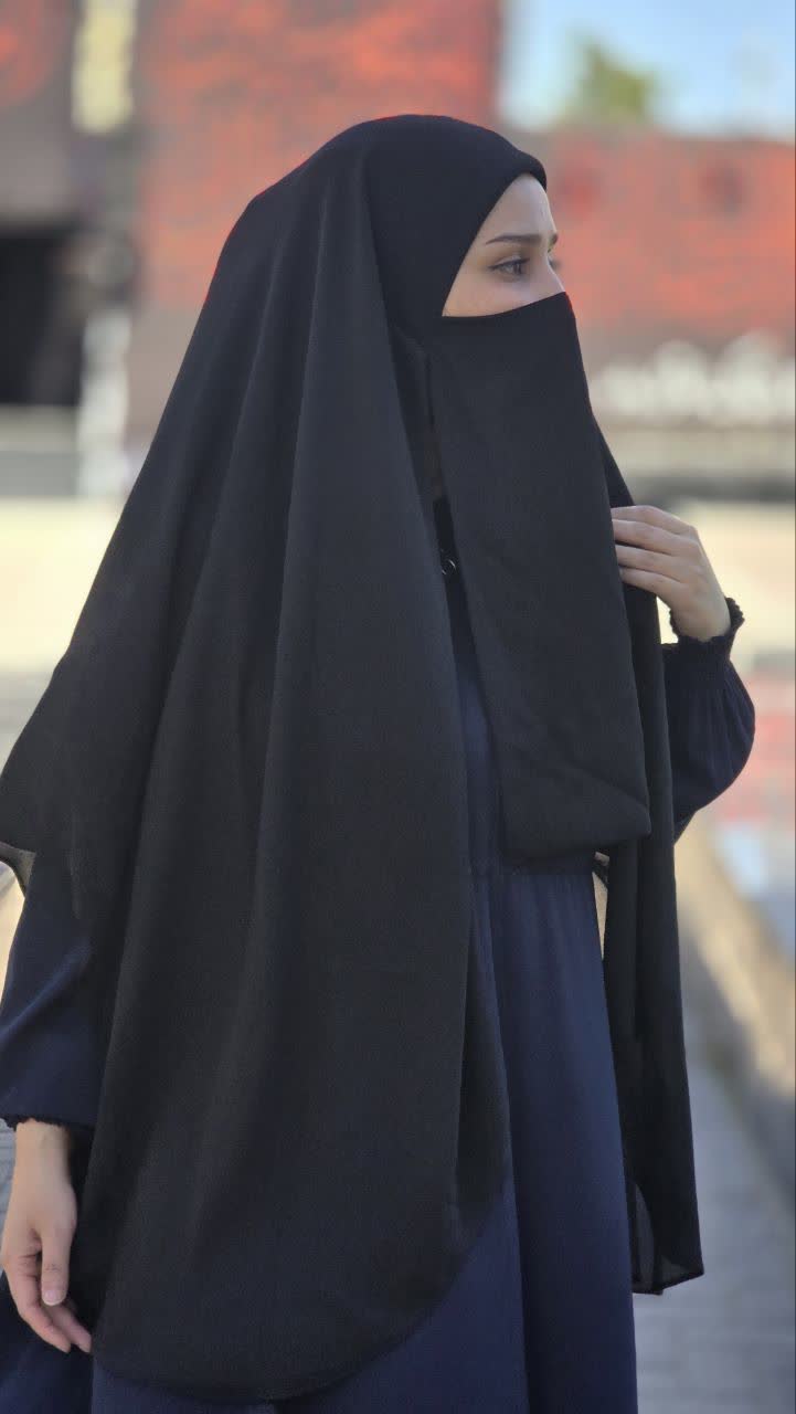 مقنعه اربعین ژورژت قواره ۱۴۰