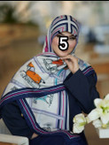 روسری زنانه نخی کشمیره چهار فصل قواره ۱۴۰