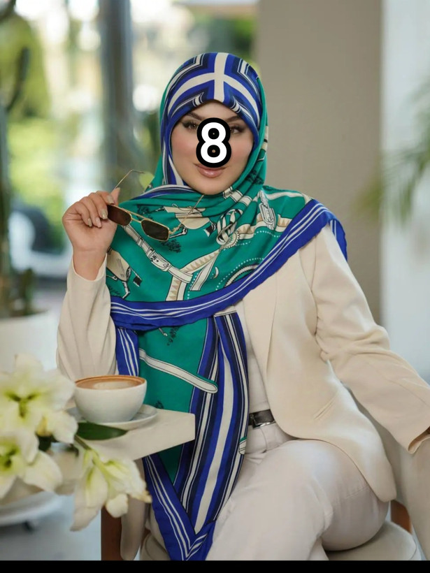 روسری زنانه نخی کشمیره چهار فصل قواره ۱۴۰