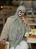 روسری زنانه نخی وال ترک قواره حدود 125