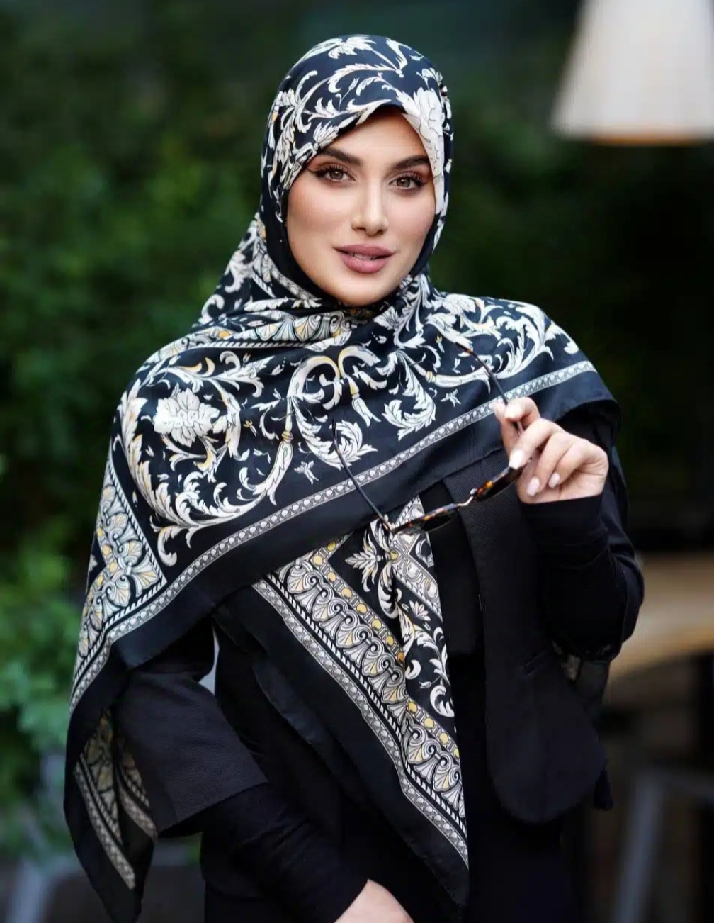 روسری نخی وال ترک زنانه قواره ۱۴۰